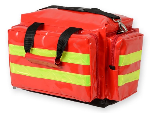 Red Small Compact Emergency Bag In PVC
